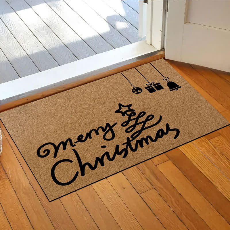 Tapis antidérapant avec motif de Noël pour la décoration de la maison
