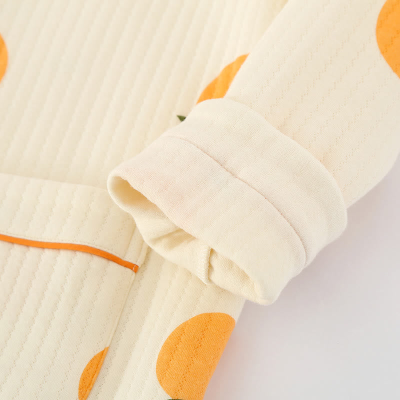 Air Cotton – Ensemble de vêtements de détente Country orange