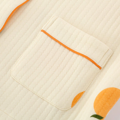 Air Cotton – Ensemble de vêtements de détente Country orange