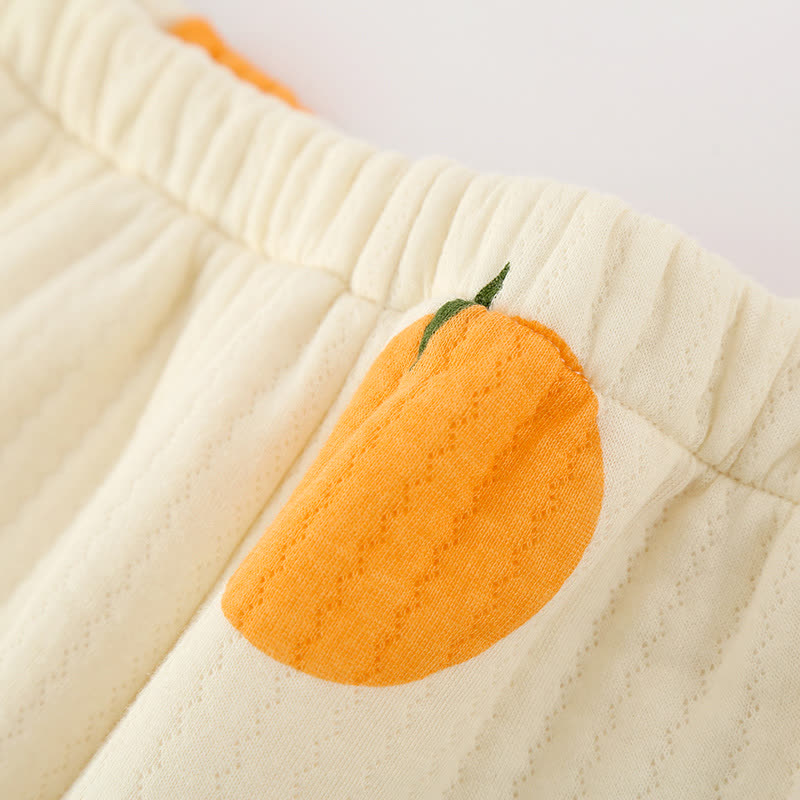 Air Cotton – Ensemble de vêtements de détente Country orange