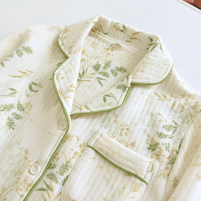 Ensemble de vêtements de détente en coton Air de style rafraîchissant