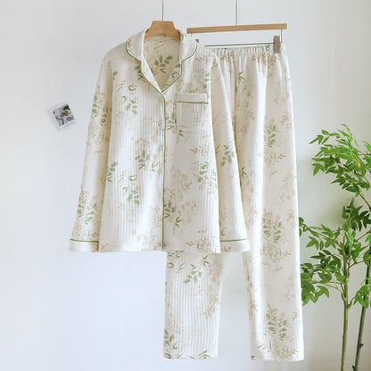 Ensemble de vêtements de détente en coton Air de style rafraîchissant