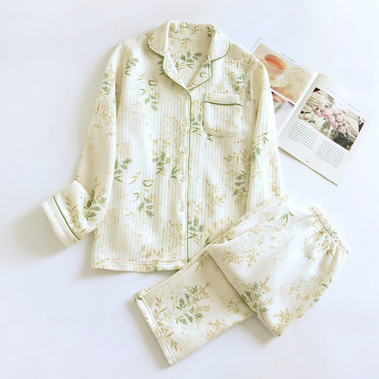 Ensemble de vêtements de détente en coton Air de style rafraîchissant