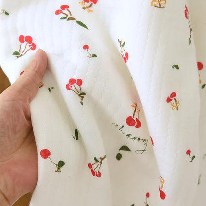 Ensemble pyjama double épaisseur en coton Air avec cerises