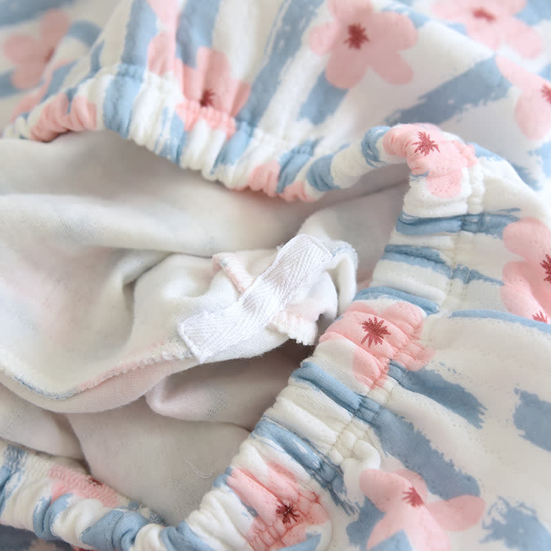 Ensemble de pyjama en coton à air chaud Refresh Flower