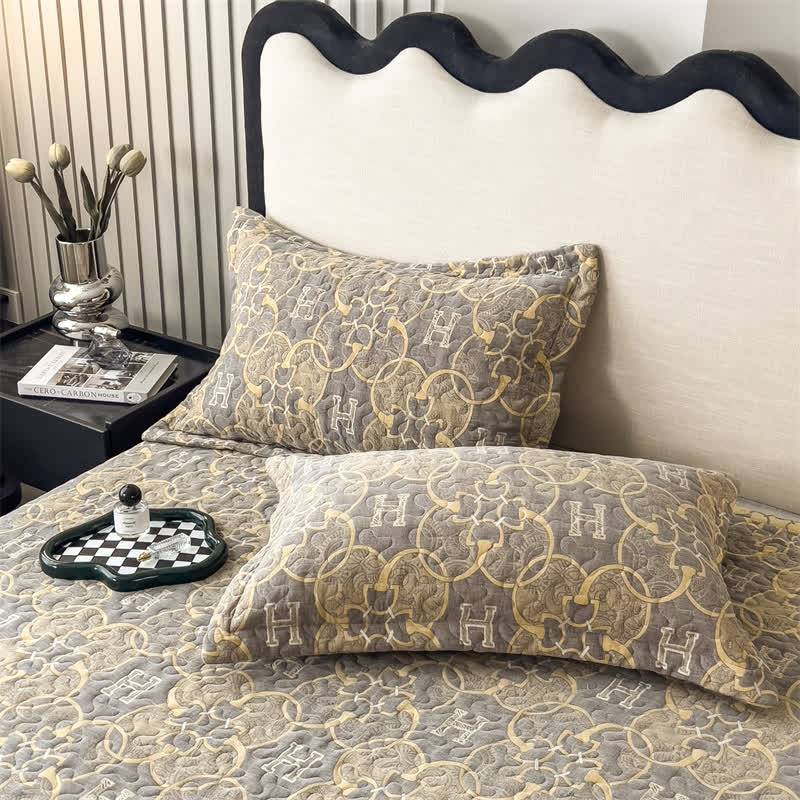 Couette en gaze de coton double épaisseur de style rétro