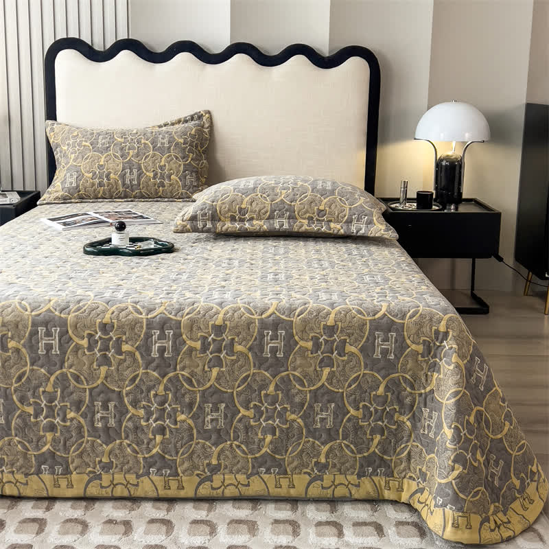 Couette en gaze de coton double épaisseur de style rétro