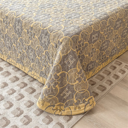 Couette en gaze de coton double épaisseur de style rétro