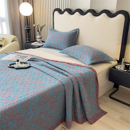 Couette matelassée et respirante en gaze de coton