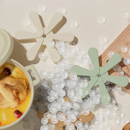 Set de table en silicone thermo-isolant avec dégradé de couleurs