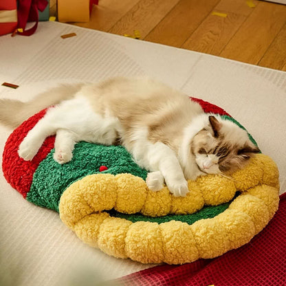 Chaussettes de Noël Sac de couchage chaud pour animaux de compagnie