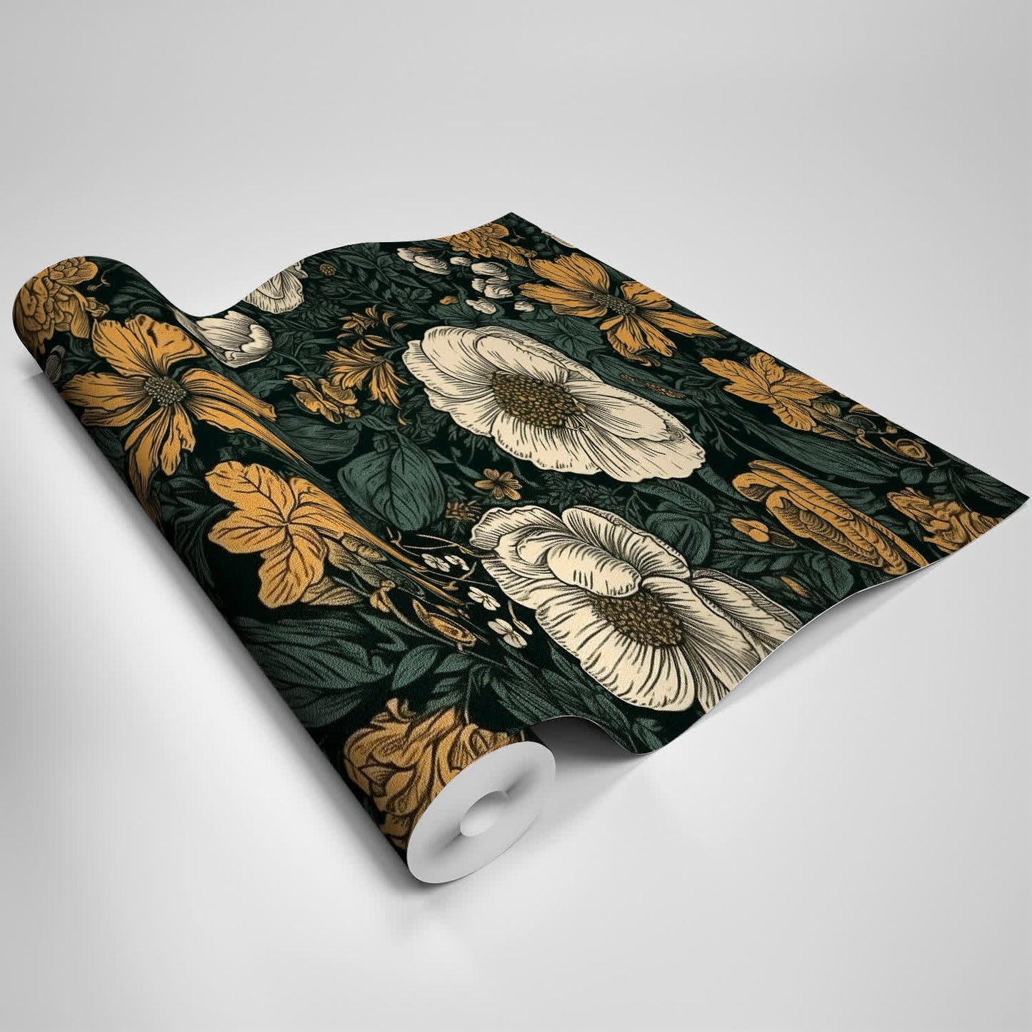 Autocollant mural résistant à l'usure Motif plantes tropicales