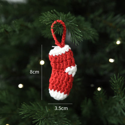 Cadeau de Noël tissé à la main, décoration d'intérieur, ornement