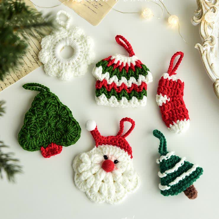 Cadeau de Noël tissé à la main, décoration d'intérieur, ornement