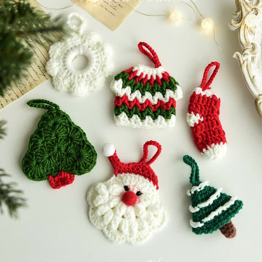 Cadeau de Noël tissé à la main, décoration d'intérieur, ornement