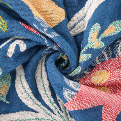 Couette légère en gaze de coton avec motif forêt de dinosaures