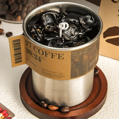 Bougie parfumée au café, cadeau de décoration intérieure