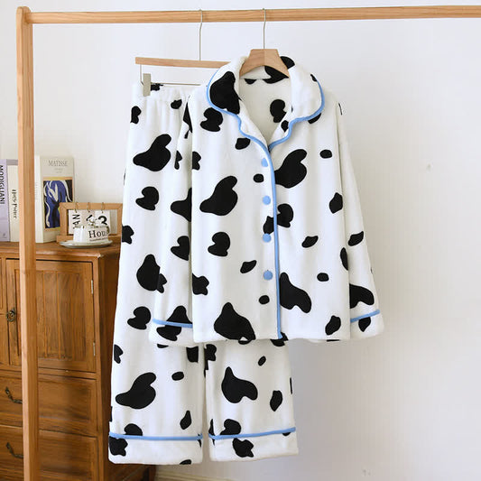Ensemble pyjama en flanelle mignon et chaud