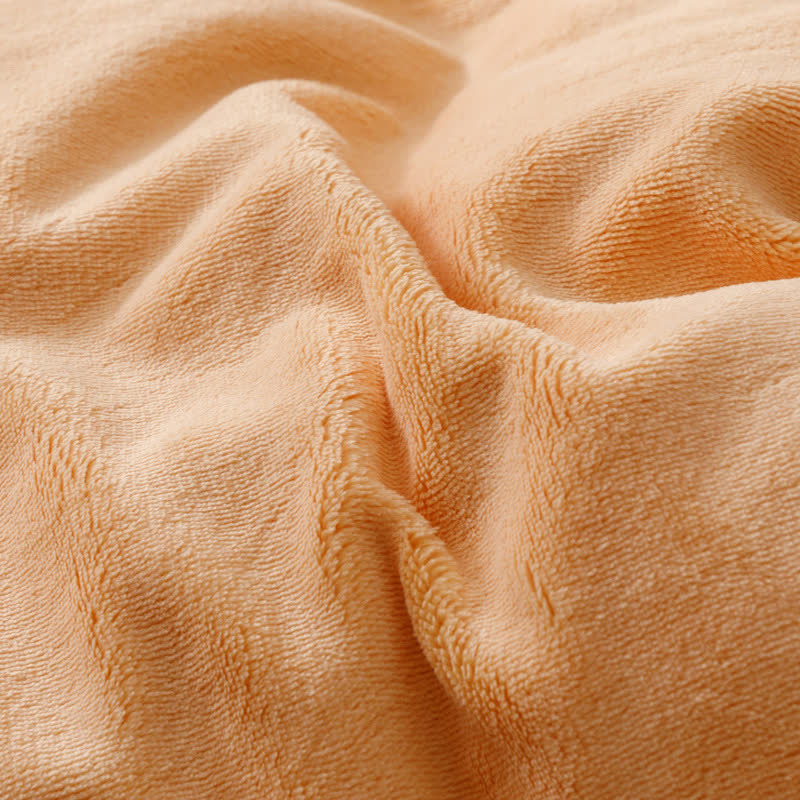 Housse de couette en polaire chaude