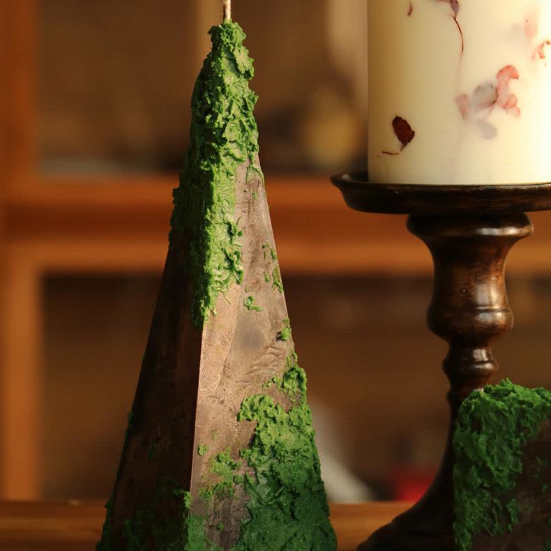 Bougie parfumée décorative Green Hills & Moss Art