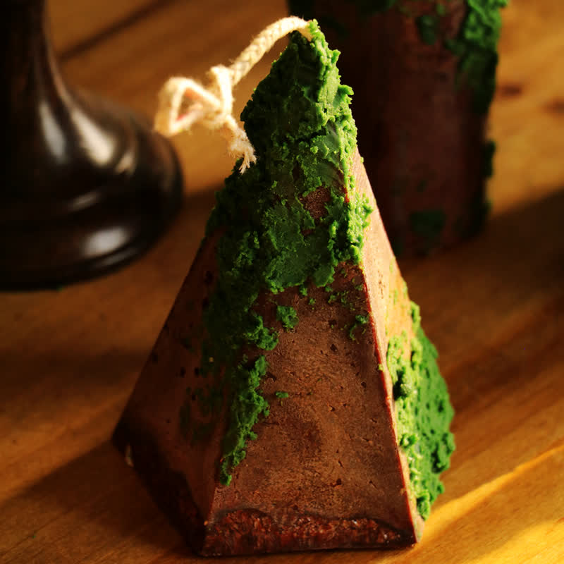 Bougie parfumée décorative Green Hills & Moss Art