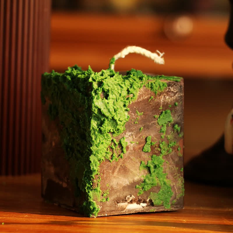 Bougie parfumée décorative Green Hills & Moss Art