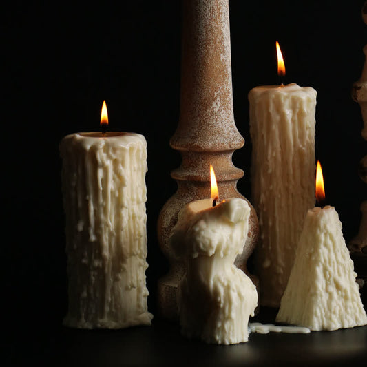 Bougie d'aromathérapie artistique pour la décoration intérieure
