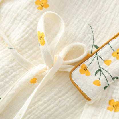 Rafraîchir – Ensemble pyjama kimono fleuri