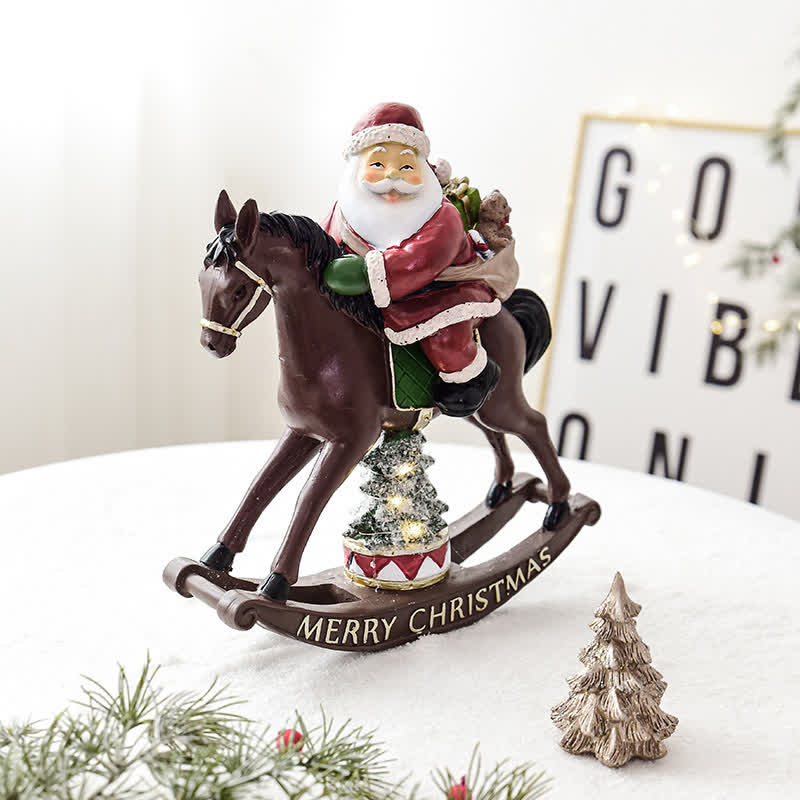 Décoration de Noël en résine pour la maison