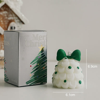 Bougie parfumée décorative pour sapin de Noël