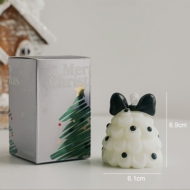 Bougie parfumée décorative pour sapin de Noël