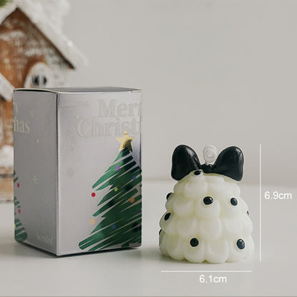 Bougie parfumée décorative pour sapin de Noël