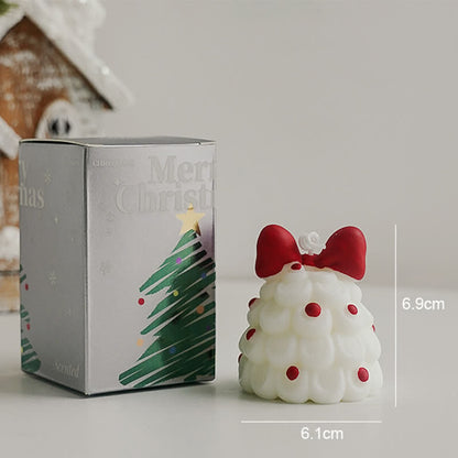 Bougie parfumée décorative pour sapin de Noël