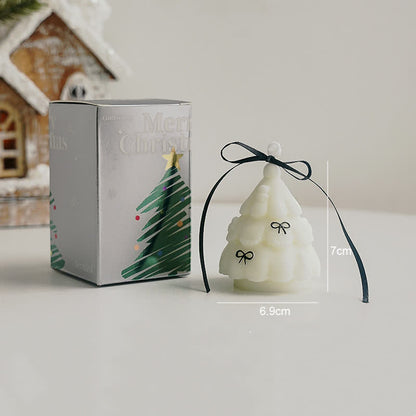 Bougie parfumée décorative pour sapin de Noël