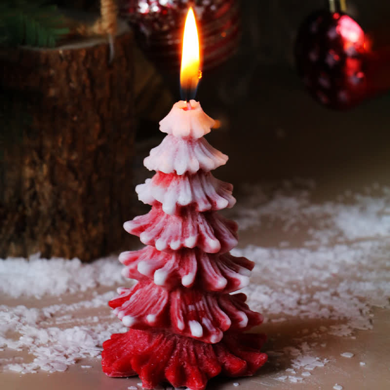 Décoration cadeau bougie parfumée pour sapin de Noël