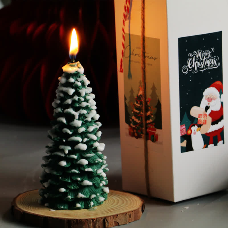 Décoration cadeau bougie parfumée pour sapin de Noël