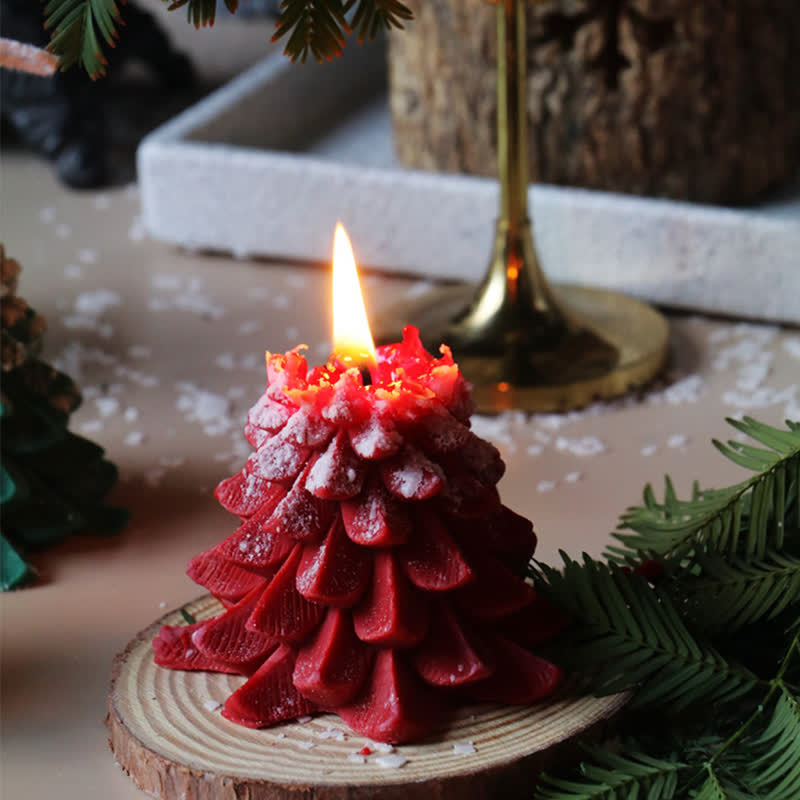 Décoration cadeau bougie parfumée pour sapin de Noël