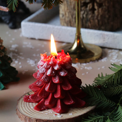 Décoration cadeau bougie parfumée pour sapin de Noël