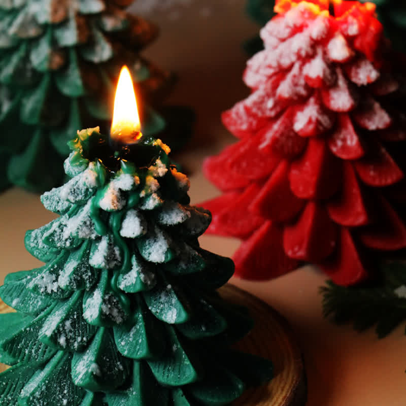 Décoration cadeau bougie parfumée pour sapin de Noël