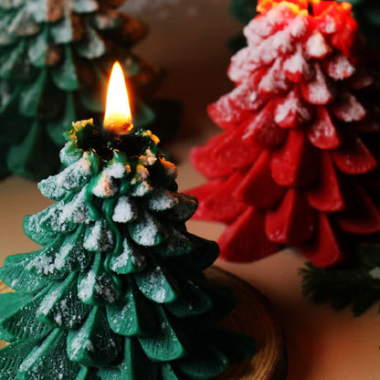 Décoration cadeau bougie parfumée pour sapin de Noël