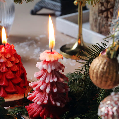Décoration cadeau bougie parfumée pour sapin de Noël