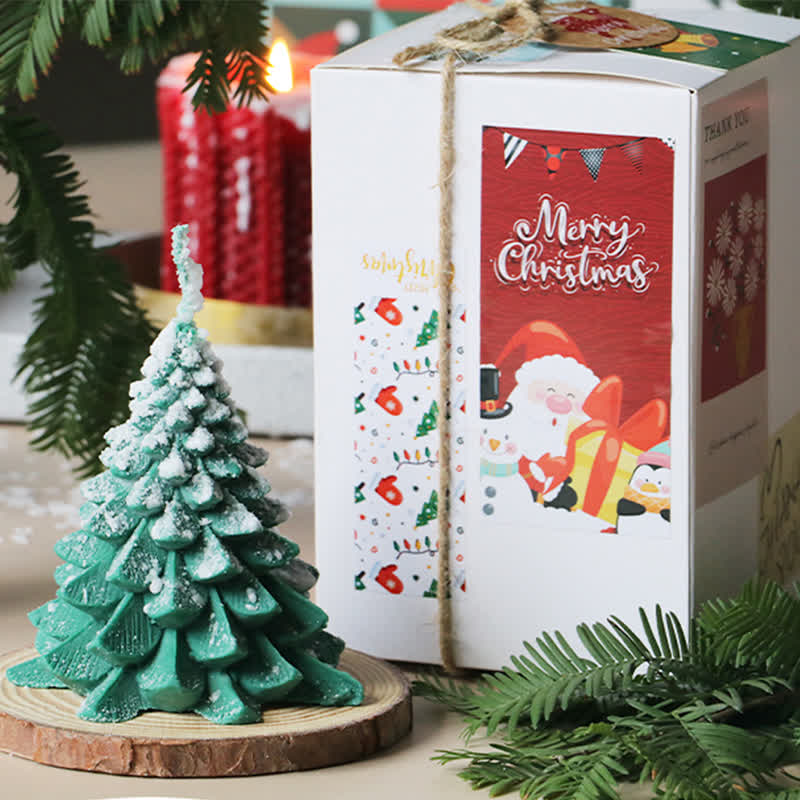 Décoration cadeau bougie parfumée pour sapin de Noël