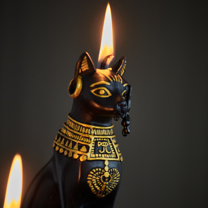 Bougie parfumée Chat égyptien pour votre maison