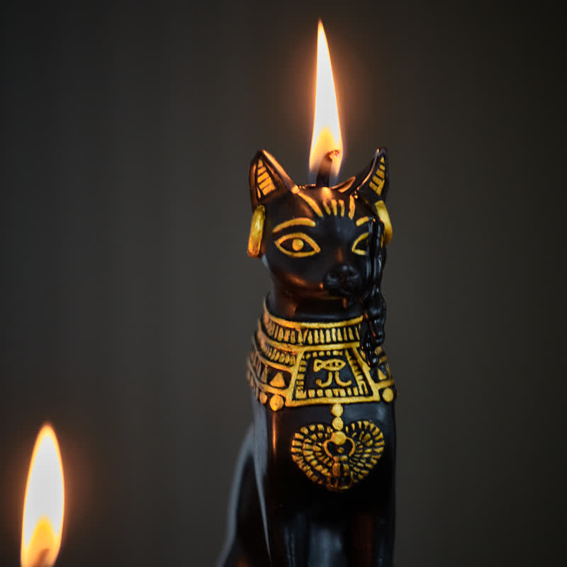 Bougie parfumée Chat égyptien pour votre maison