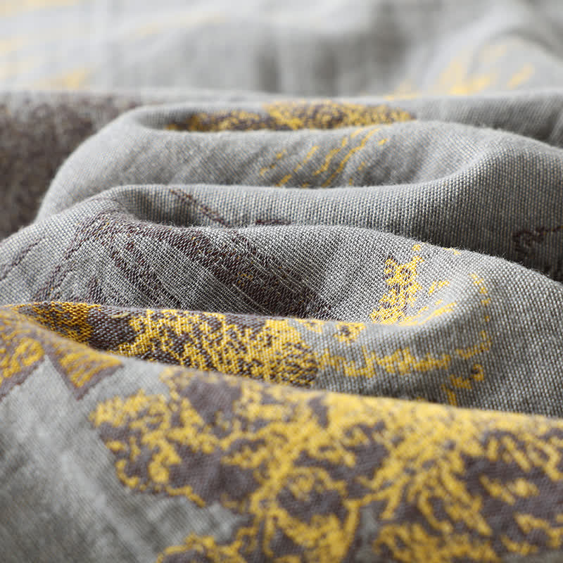 Ensemble kimono pyjama en coton neutre à motif paysage - image 10