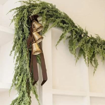 Guirlande de pin de Norfolk, décoration de Noël pour la maison