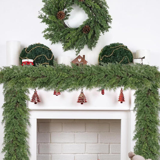 Guirlande de sapin Décoration festive de Noël
