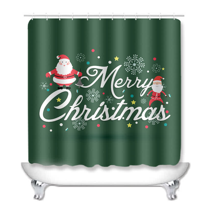 Ensemble de tapis de douche Joyeux Noël
