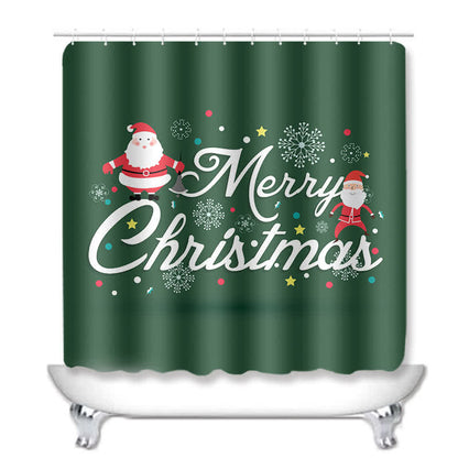 Ensemble de tapis de douche Joyeux Noël