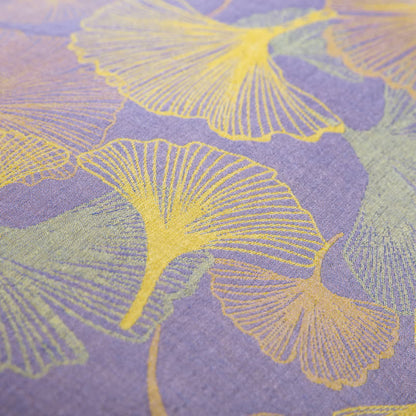Parure de lit en coton avec feuilles de ginkgo et boutons (4 pièces) - image 7